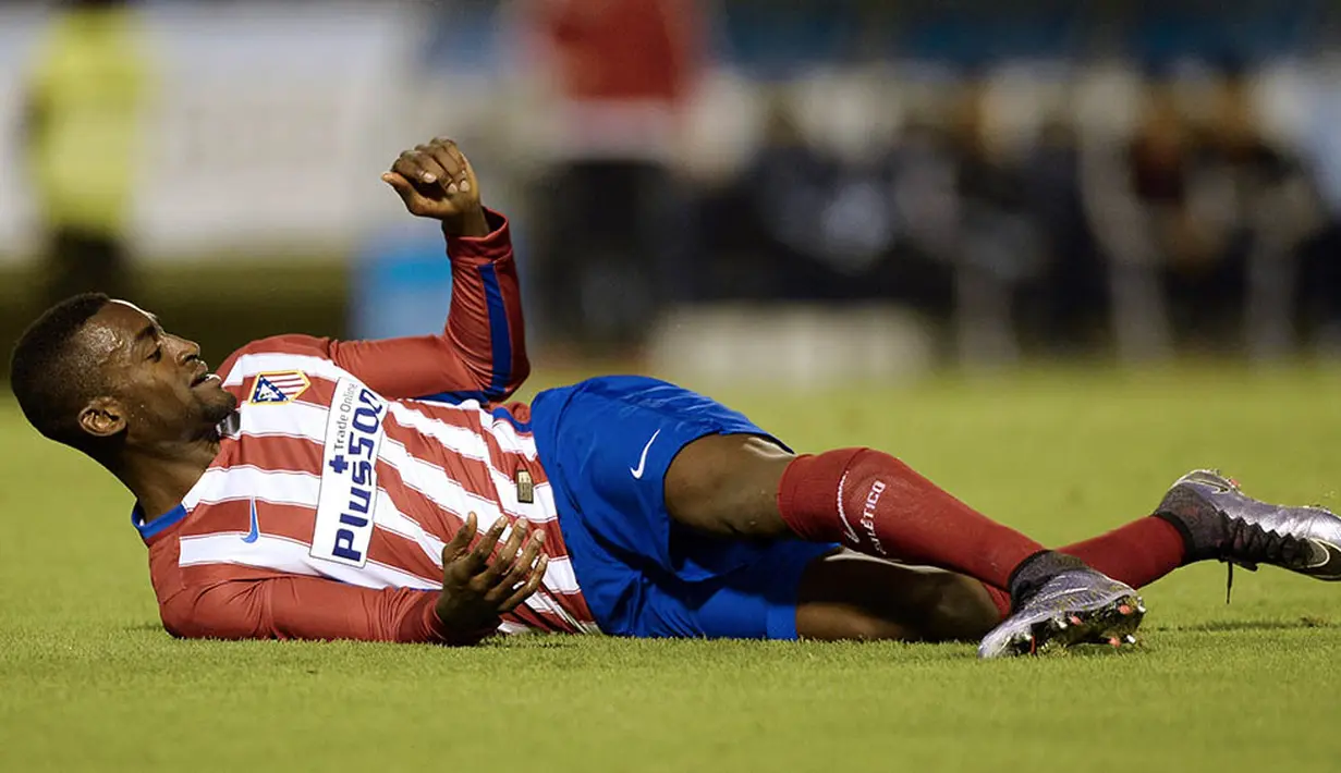 3. Jackson Martinez, striker asal Kolombia itu pindah dari Atletico Madrid ke Guangzhou Evergrande dengan harga 31 juta poundsterling dan gaji sebesar 96.000 poundsterling per pekan. (AFP/Miguel Riopa)