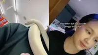 Viral Wanita Ini Ajak Ular Peliharaannya ke Minimarket, Bikin Merinding