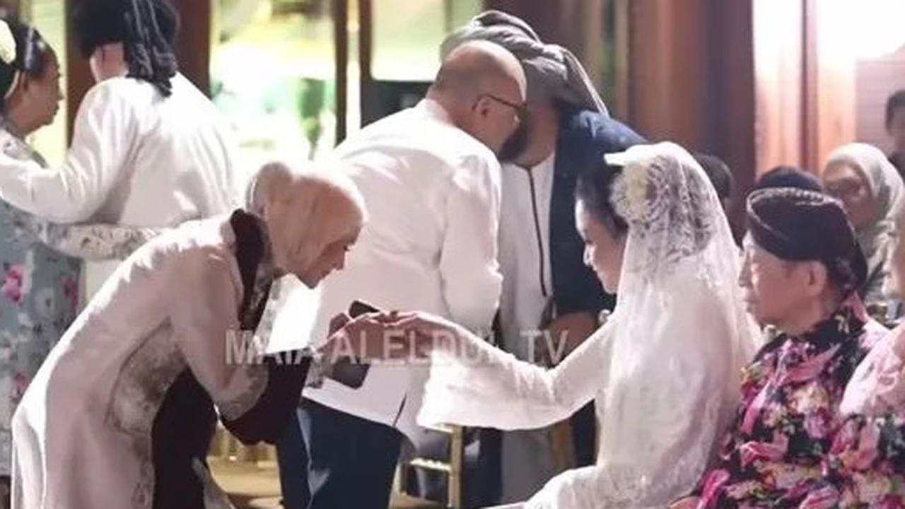 6 Potret Detail Kaftan Mewah Mulan Jameela Saat Berhadapan dengan Maia Estianty di Momen Pengajian Al Ghazali