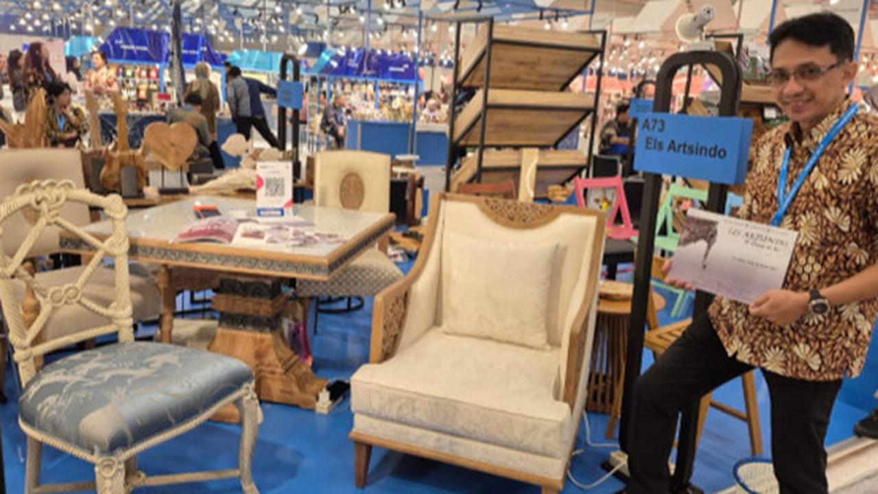 Ikuti BRI UMKM EXPO(RT) 2025, Pengusaha Seni Ukir Jepara Tembus Pasar Global
