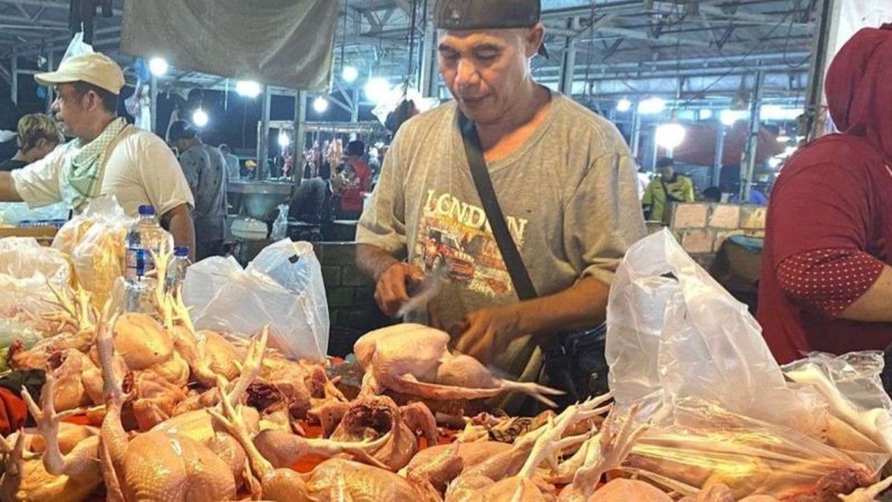 Harga Daging Ayam Palembang Meroket Jelang Lebaran, Tembus Rp50.000/Kg