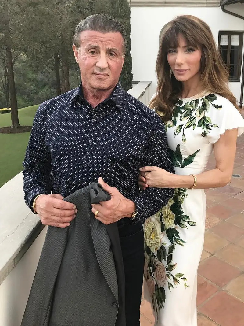 Sylvester Stallone dan Jennifer Flavin. (Foto: Instagram jenniferflavinstallone)