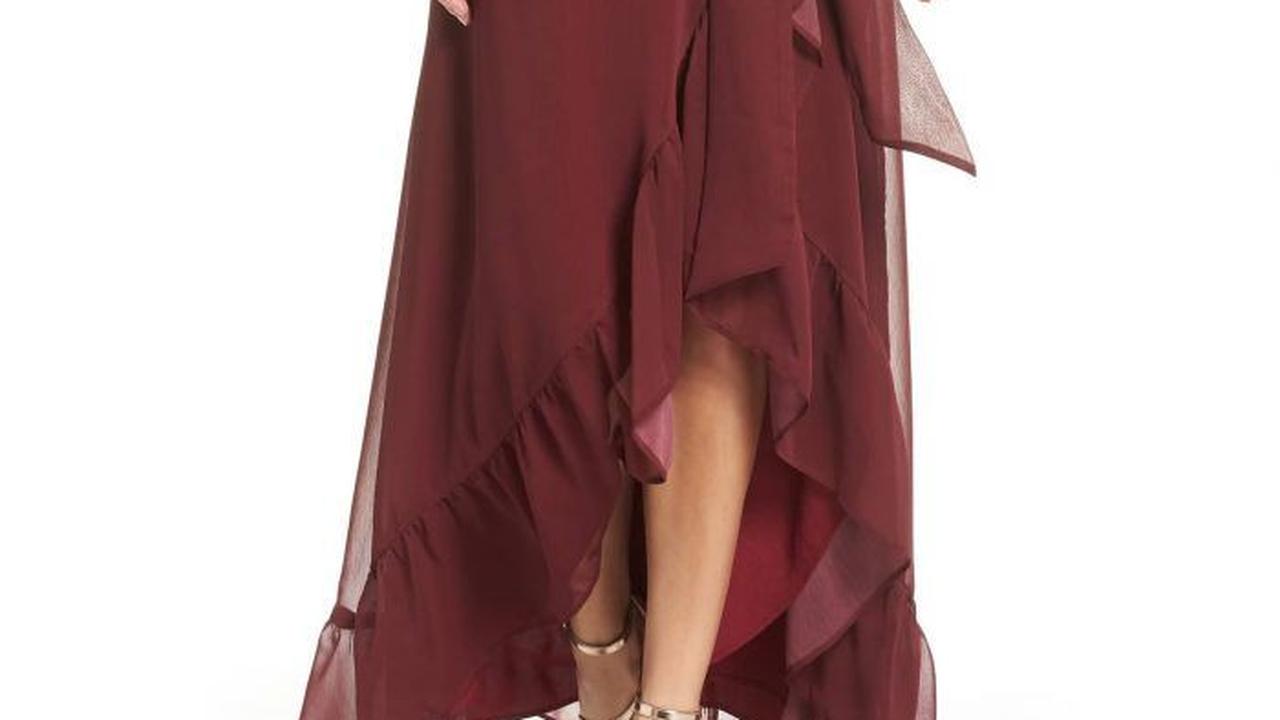 Ilustrasi Wrap Dress