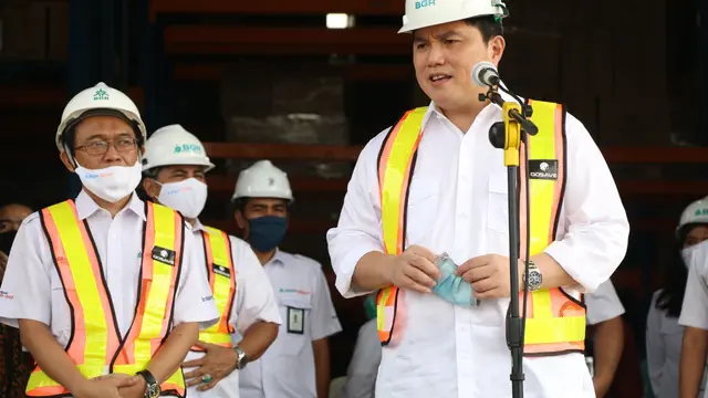 Menteri BUMN Lepas Penyaluran Bantuan Sembako Untuk 1000 Panti Asuhan