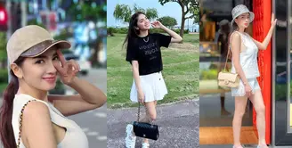 Angel Karamoy menikmati liburan di Singapura. Hal itu terlihat dari beberapa unggahannya di akun instagram-nya. Bahkan, perempuan dua orang anak itu kerap disebut seperti ABG hingga anak SMA. Berikut beberapa potretnya Angel Karamoy liburan di Singapura. [Instagram/realangelkaramoy]