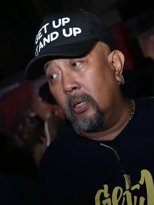 Sekarang genre komedi beda-beda. Sekarang menurut gua berkembang bangat. drama komedi romantis selalu berkembang seperti saat ini," ucap Indro Warkop. (Andy Masela/Bintang.com)