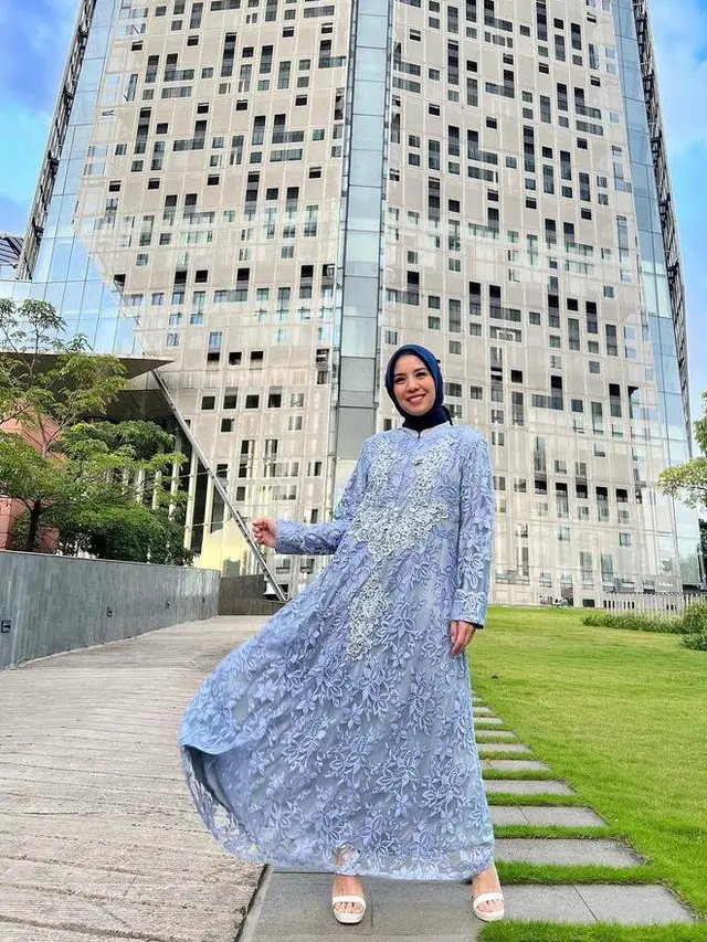 7 Inspirasi Baju Kondangan Hijab Simple ala Artis, Citra Kirana hingga Lesti Kejora