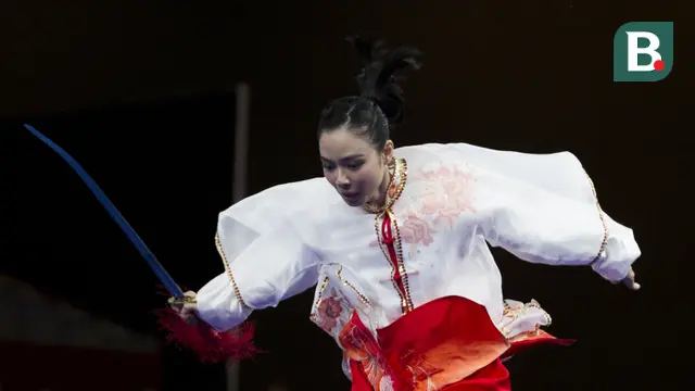Wushu Putri Indonesia : Lindswell Kwok