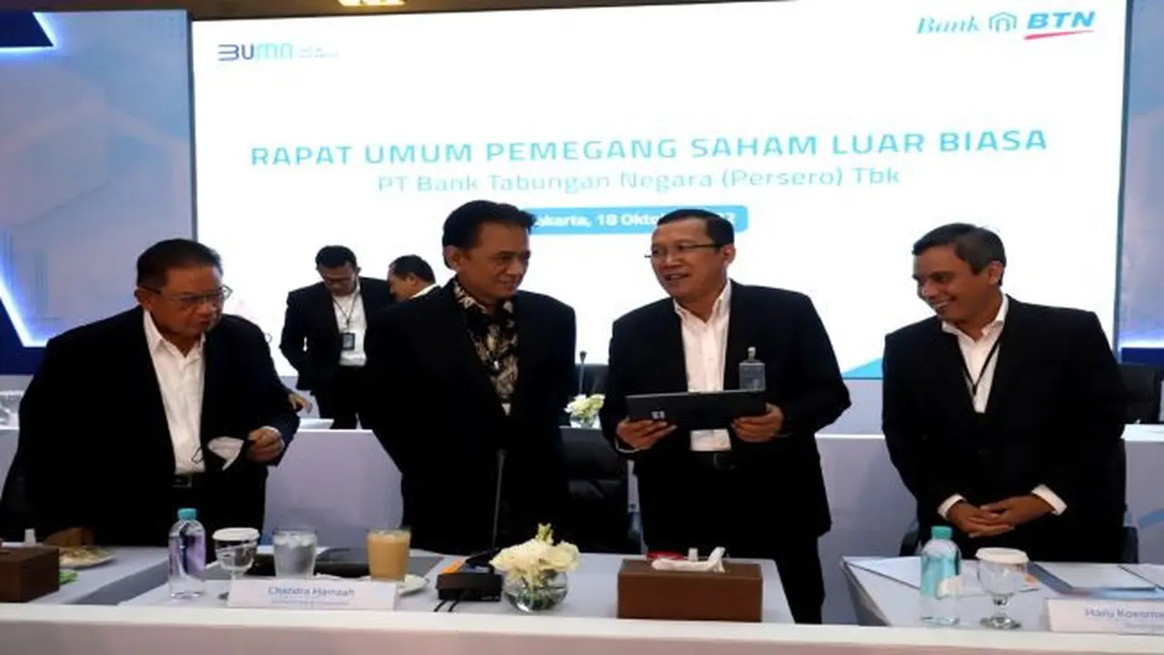RUPSLB BTN, Selasa, 18 Oktober 2022 (Foto: BTN)