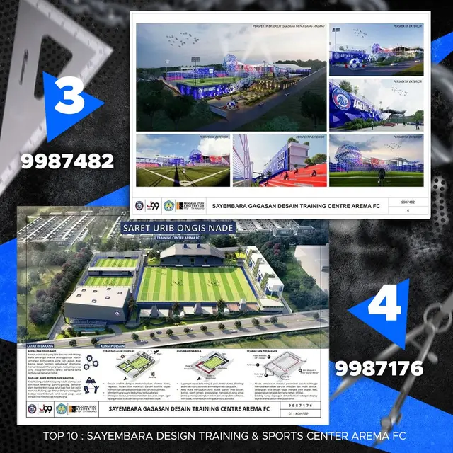 Desain Sayembara Training Ground Arema