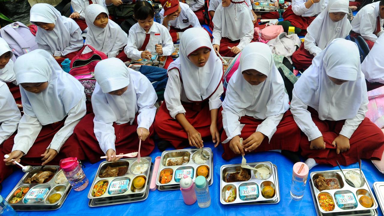 Makan Bergizi Gratis resmi dimulai