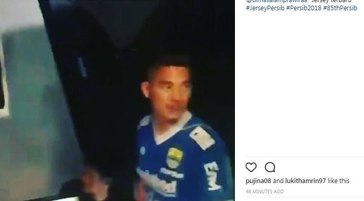 Jersey Persib terbaru bocor di media sosial.
