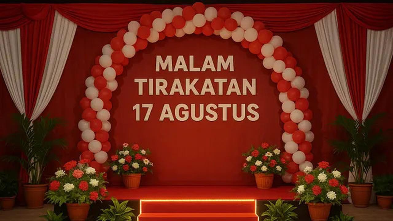 10 Ide Dekorasi Panggung untuk Malam Tirakatan 17 Agustus 2025, Menarik dan Kreatif