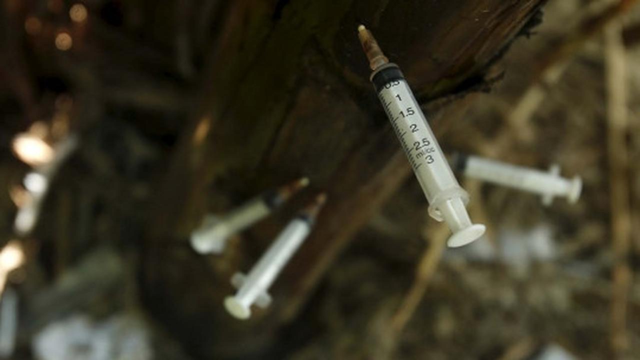 Potret suram pecandu heroin simpan jarum suntik di pohon pisang