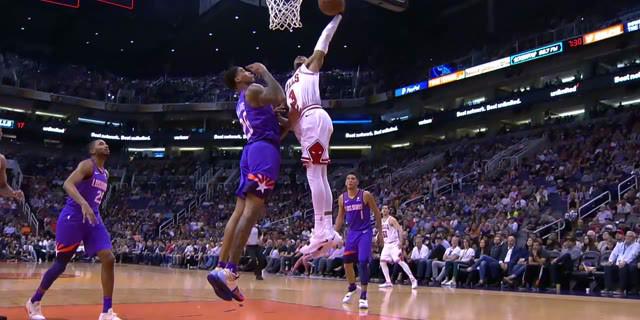 Cuplikan Pertandingan NBA : Bulls 116 vs Suns 101