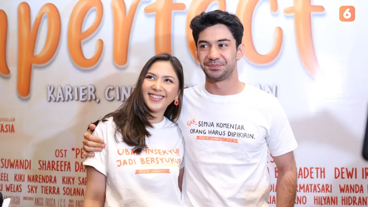 [Fimela] Reza Rahadian dan Jessica Mila