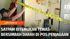 Seorang petugas keamanan di Surabaya, Jawa Timur, ditemukan tewas bersimbah darah di pos penjagaan Senin pagi. Penyebab kematian korban masih misteri.