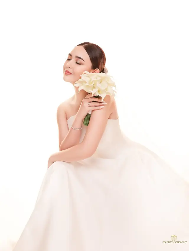 Detail Makeup Prewedding Amanda Manopo, Aura Pengantin Terpancar dengan Soft Glam Look
