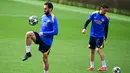 Di sisi lain, jika berhasil mengamankan keunggulan atas Feyenoord, Inter Milan akan mengunci tiket perempat final. Di babak itu, mereka akan menunggu pemenang antara Bayern Munchen dan Bayer Leverkusen. (AFP/Piero Cruciatti)