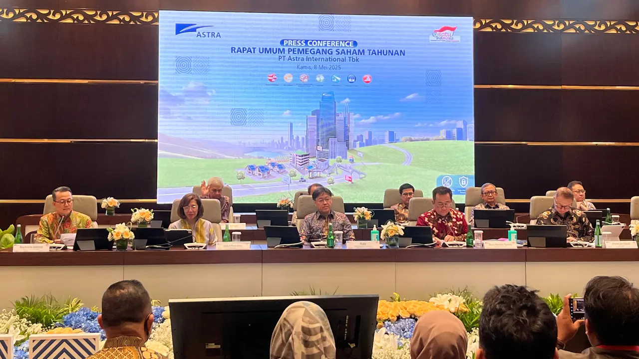 RUPST PT Astra International Tbk (ASII) pada Kamis, (8/5/2025). (Foto: Liputan6.com/Gagas Y)