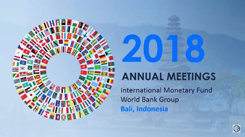 Simbol Pertemuan IMF-World Bank Group 2018 di Bali