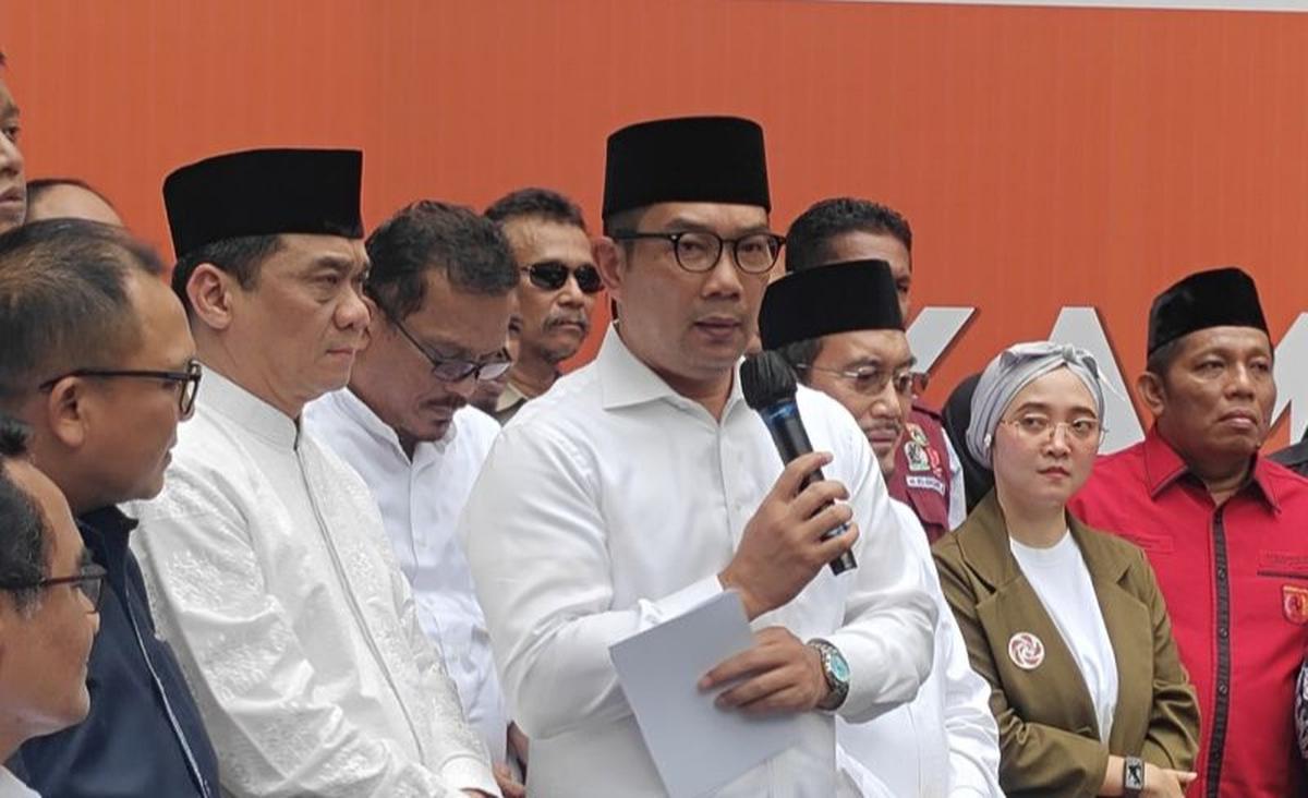 Ridwan Kamil Akui Kekalahan di Pilkada Jakarta