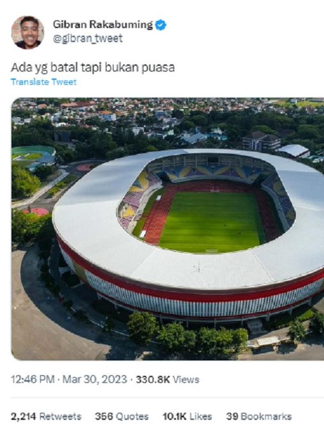 Gibran Rakabuming Raka (Foto:Twitter/@gibran_tweet)