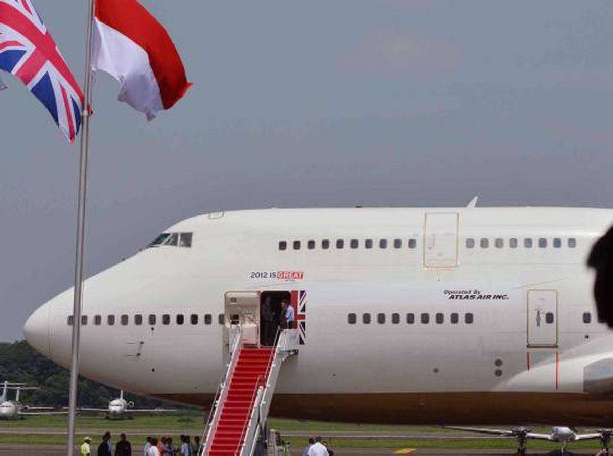PM Cameron tiba di Jakarta