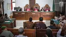 Suasana sidang lanjutan terkait Akta dan SK Pendirian Partai Gerindra dan SK penunjukan para pengurus BPN Prabowo-Sandiaga Uno di PN Jakarta Selatan, Selasa (19/3). Sidang tersebut ditunda kembali hingga minggu depan. (Liputan6.com/Faizal Fanani)