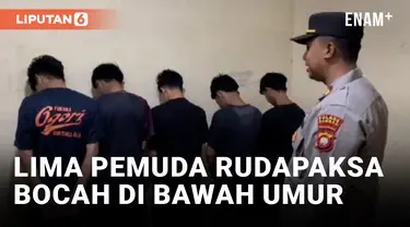 Kacau! Lima Pemuda Cabuli Bocah di Sambas secara Bergilir