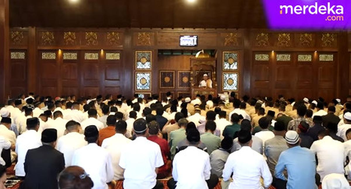 Potret Masjid Prabowo di Hambalang
