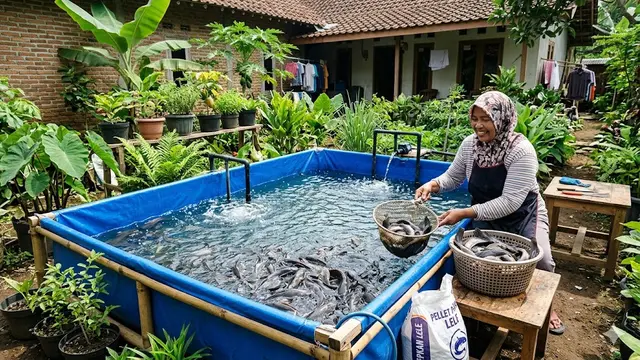 ide ternak kombinasi taman