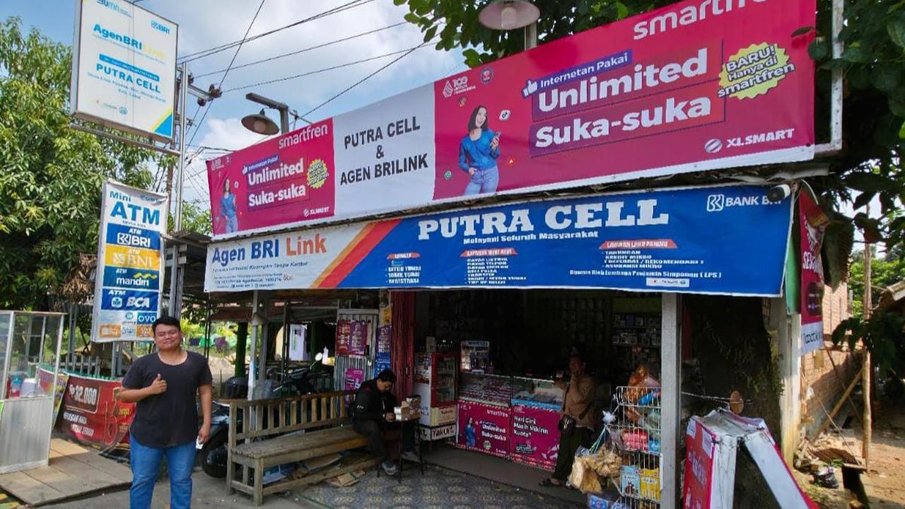 AgenBRILink Milik Pemuda Asal Lahat Ini Buka Lapangan Pekerjaan Untuk Warga Sekitar