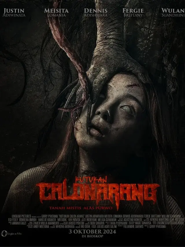 Poster film Kutukan Calon Arang. (Foto: Dok. Kunci FIlms/ Lingkar Pictures/ IMDb)