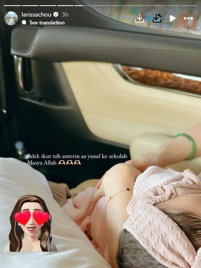 7 Potret Larissa Chou Anak Perdana Masuk SD, Sudah Tumbuh Besar