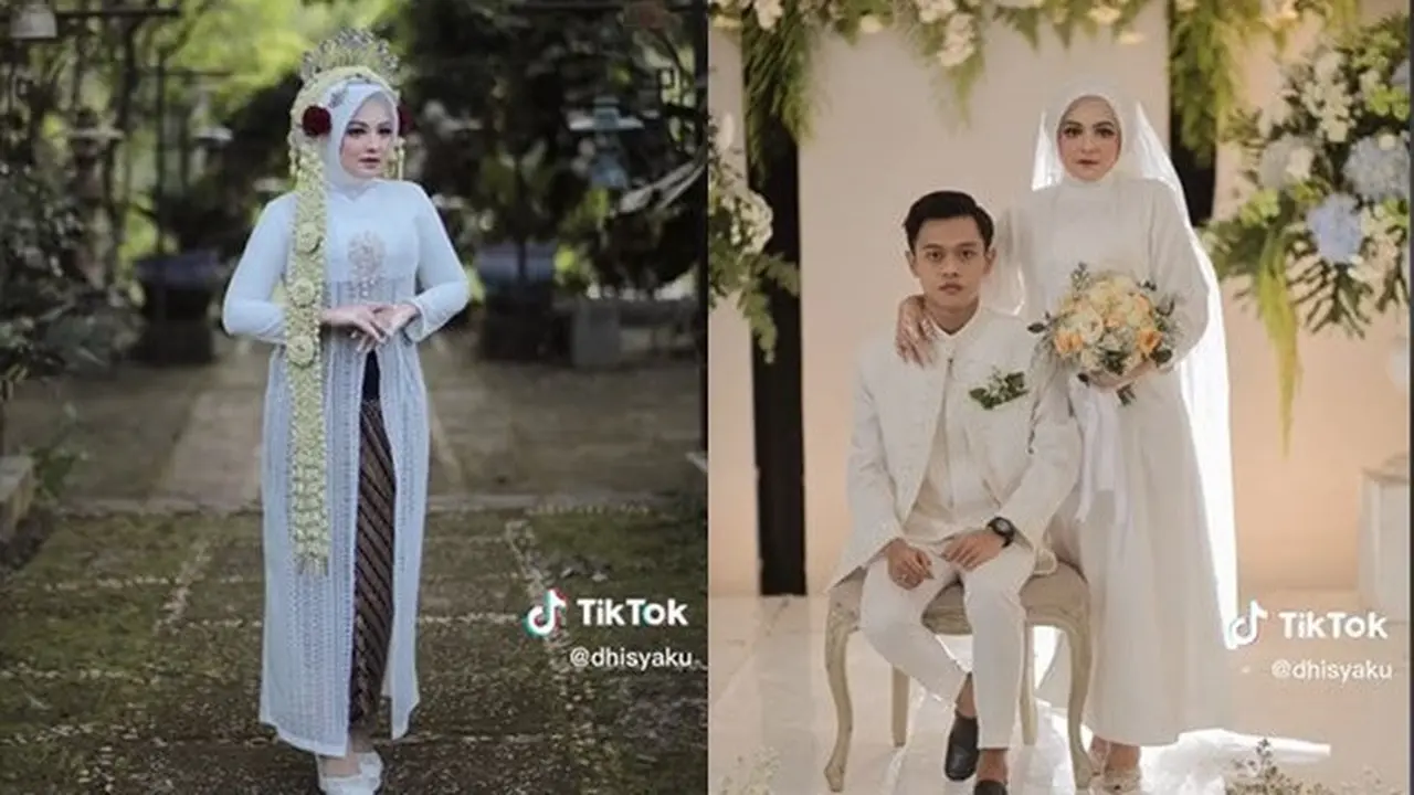 Wanita Ini Bikin Baju Pengantin Sendiri Hanya Rp 200 Ribu, Hasilnya Tak Terduga