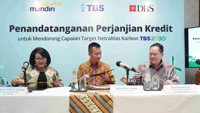 PT TBS Energi Utama Tbk (TOBA) atau TBS mendapatkan pinjaman USD 33 juta dari Bank Mandiri dan Bank DBS Indonesia. (Foto: DBS)