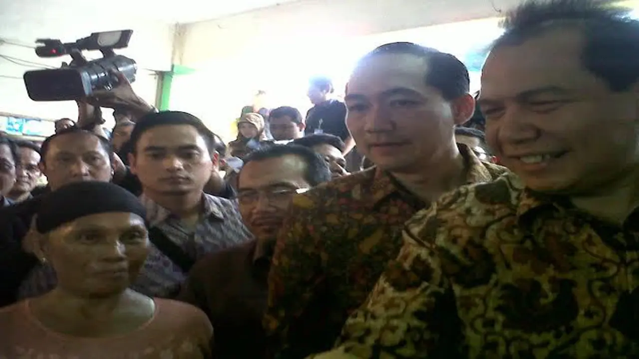 Kunjungan Menteri ke Pasar Klender