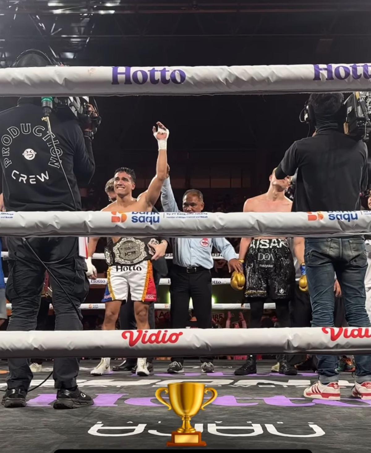 Fadly Faisal Menang di Byon Combat vs Aisar, Disebut Match Penuh Lawak