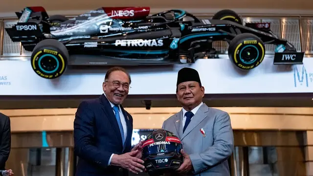 Potret Pertemuan Prabowo Subianto dan Anwar Ibrahim di Malaysia/Instagram Anwar Ibrahim