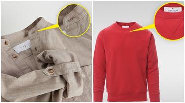 Selain Estetika, Ini 7 Fungsi Tersembunyi di Balik Tanda Kecil Pada Baju