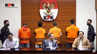 KPK menetapkan enam orang sebagai tersangka dalam kasus OTT Wali Kota Bandung Yana Mulyana terkait suap pengadaan CCTV dan jasa penyedia internet di Bandung dalam program Bandung Smart City. (Youtube KPK)