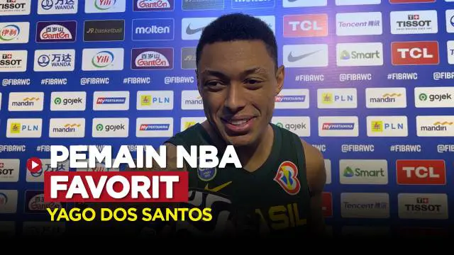 Berita video, Yago Santos pemain basket Brazil mengungkapkan pemain NBA favoritnya dan senang bermain di Indonesia Arena pada Jumat (1/9/2023).