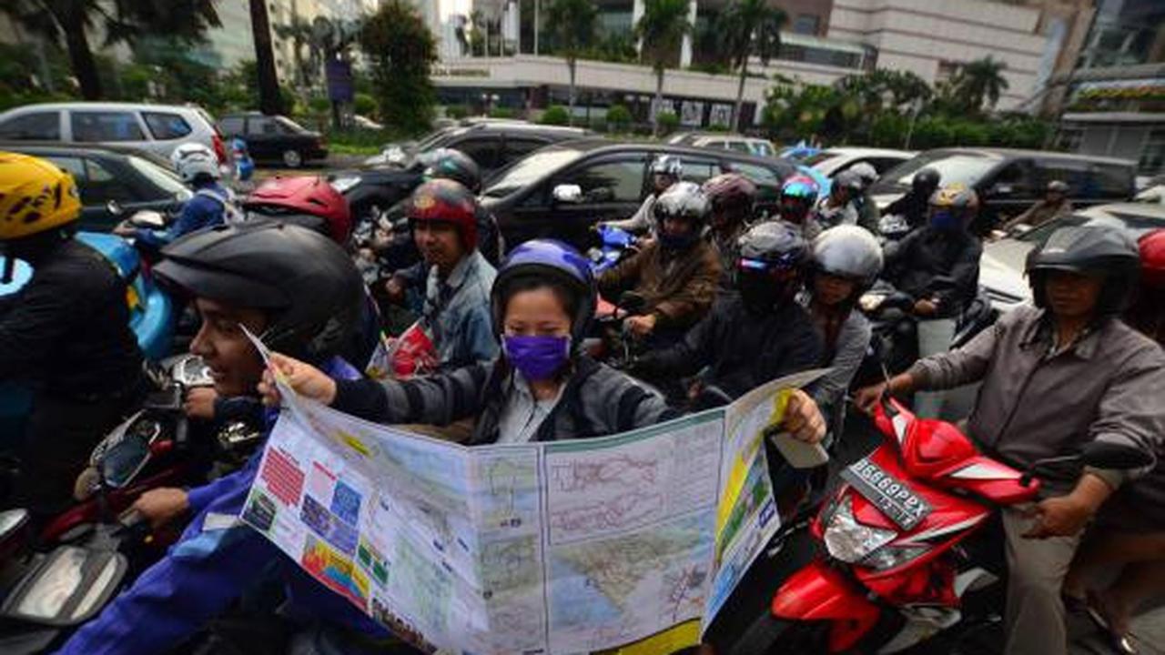 Polisi bagikan peta jalur mudik gratis