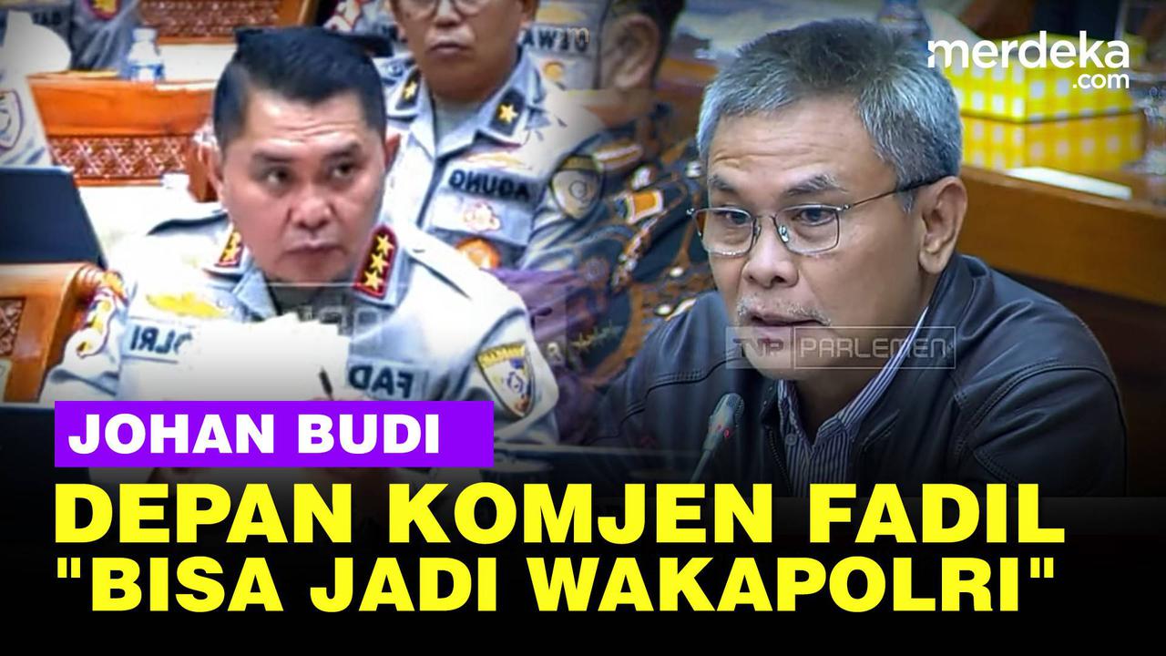 VIDEO: Johan Budi Depan Komjen Fadil Imran, Mungkin Bisa Jadi Wakapolri