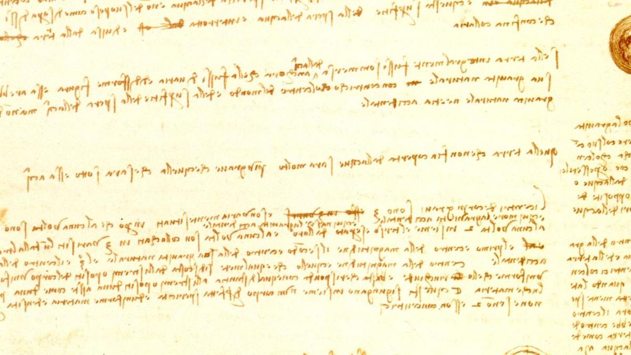 1.  Codex Leicester&nbsp;<br>