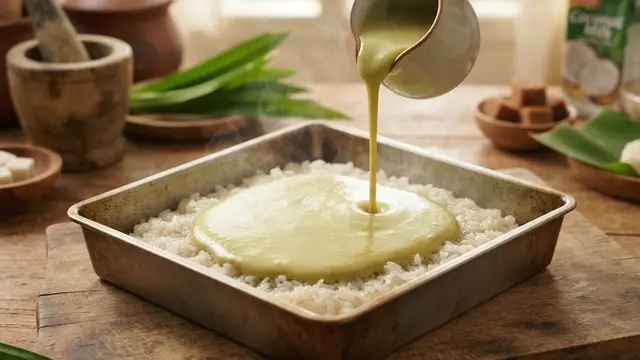 Resep Ketan Lapis Srikaya