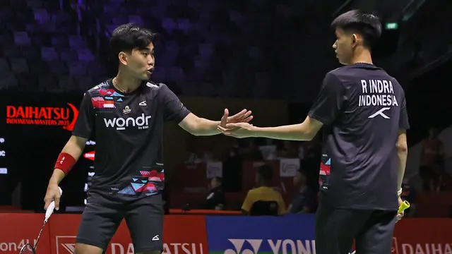 Raymond Indra/Patra Harapan Rindorindo - Indonesia Masters 2025 - Bulu Tangkis