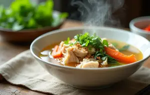 Resep Sup Sawi Asin Ayam Bening yang Segar dan Sehat, Cocok Dimakan saat Flu