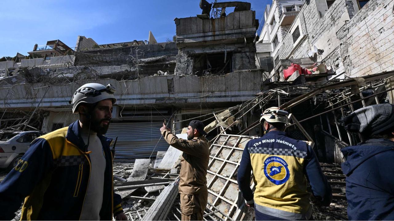 Serangan brutal Israel di Damaskus